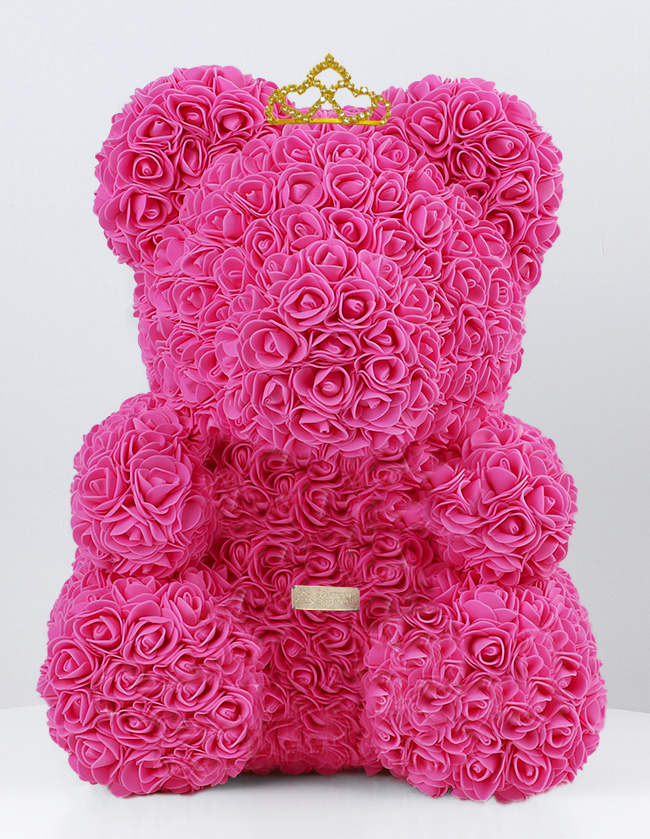 Oso Teddy Mediano con corona